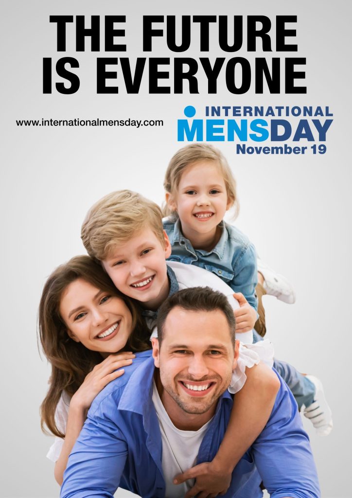 International Men's Day 2026 poster: The Future Is Everyone