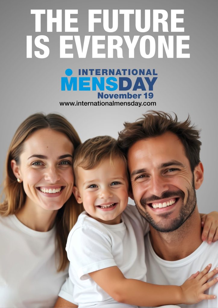 International Men's Day 2026 poster: The Future Is Everyone